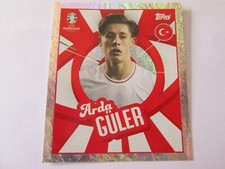 Sticker TOPPS UEFA EURO 2024 GERMANY - N° TUR PTW GULER CADRE ARGENT