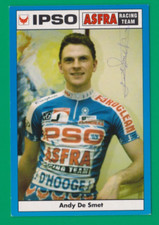 CYCLISME carte cycliste ANDY