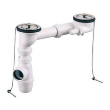 ensemble vidage 2 bondes pour