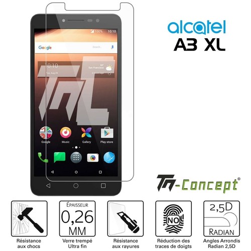 Alcatel verre trempé - alcatel, a3