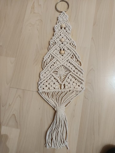 Sapin noël macramé - sapin,