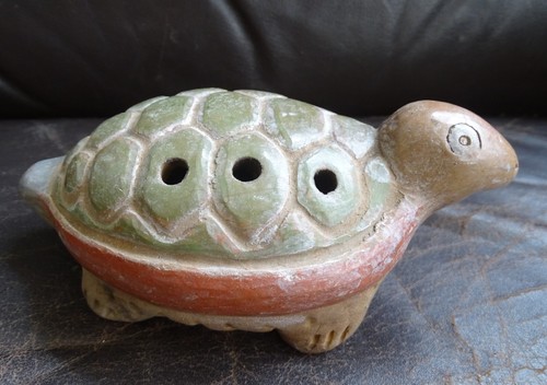 Ancienne tortue terre cuite - ancienne,