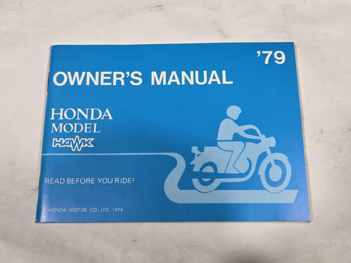 1979 honda cb400 - cb400, hawk