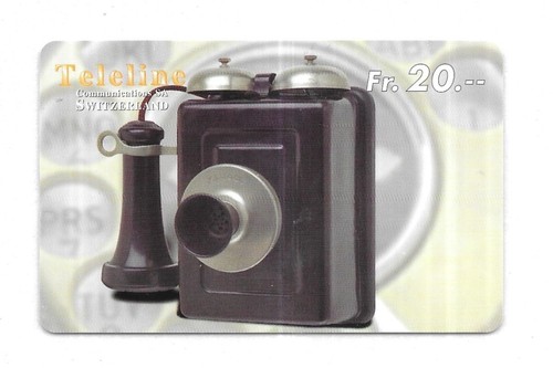 Rare carte telephonique - /,