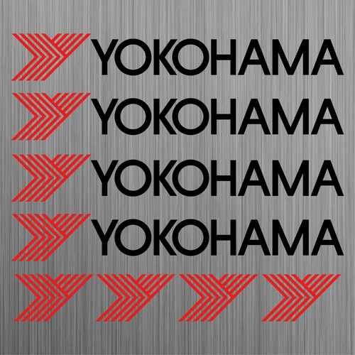 Yokohama autocollant sticker - autocollant,