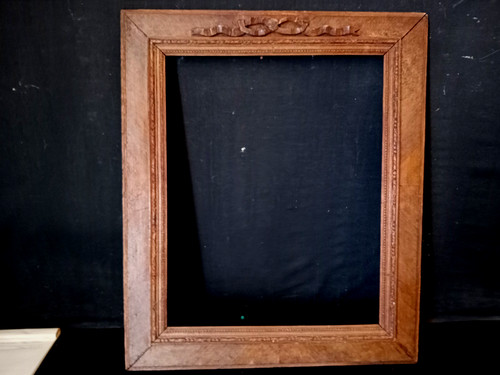 Cadre bois art déco noeud - en,