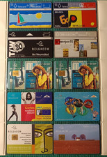 LOT 11 TÉLÉCARTES BELGIQUE