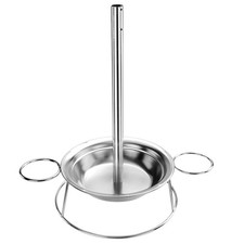  Poignée de support de poulet en acier inoxydable Poignée de rôtissoire en acier