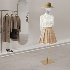 Height Adjustable Display Mannequin Body, Half Maniquin Body Display Stand