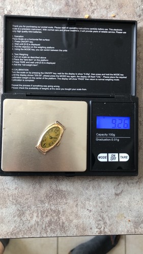 Montre dame 18k tête - montre,