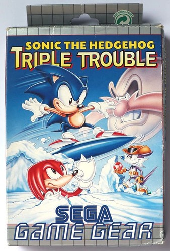 Sonic triple trouble sega - sonic, game