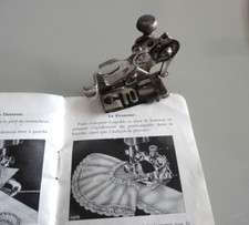 Vintage Pied Fronceur Plisseur règlable SINGER  pour Machines à coudre Singer 15