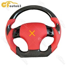 Red Leather Carbon Fiber Steering Wheel For Lexus IS250 IS300 IS350 IS F 06-12