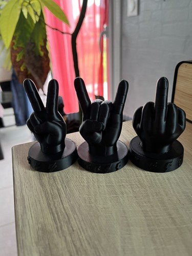 Lot figurines main rock - 3,