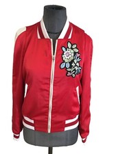 Superbe Blouson Teddy Rouge Modèle Bob Maje 38 Jamais Porté 