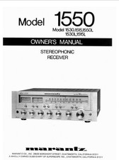 Marantz 1550 Receiver Owners