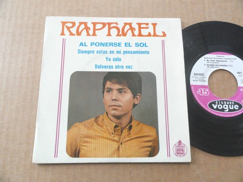 Disque 45t raphael - de,
