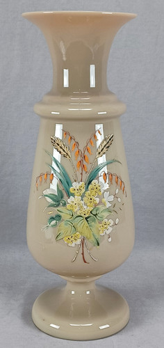 Bohemian hand enameled yellow - bohemian,