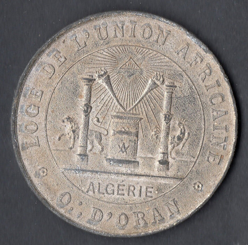 Franc maçonnerie jeton loge - franc,
