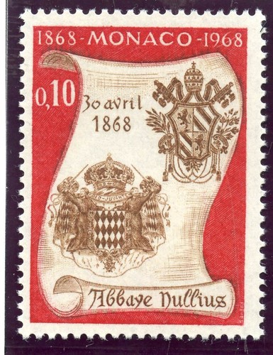 Stamp timbre monaco n - timbre, de