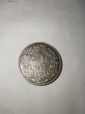 Jolis  2 francs  Suisse argent