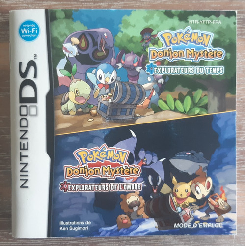 Notice pokémon donjon - notice,
