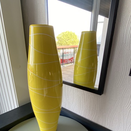 Vase décoratif ovale - , en