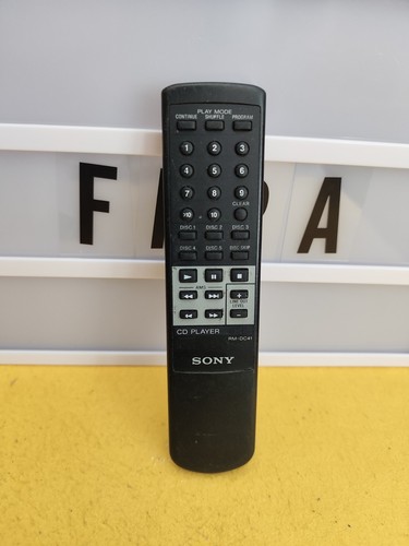 Sony dc41 cd - sony, rm-dc41