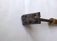 Fer pour marquage du bois à chaud - initiales J - P - pour ébéniste tonnelier