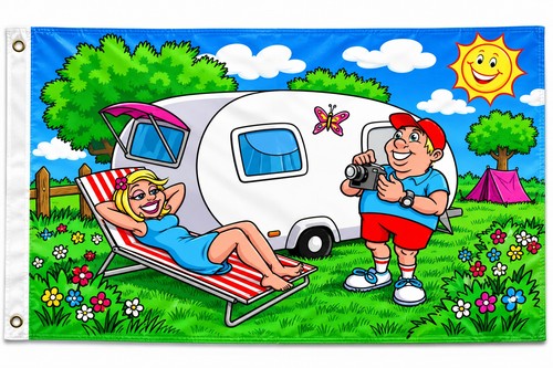 Drapeau camping 150 - drapeau,