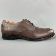 PAUL SMITH Taille 9 Marron Cuir Chaussures à Lacets