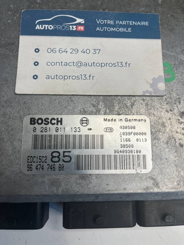 Ecu calculateur moteur - calculateur,