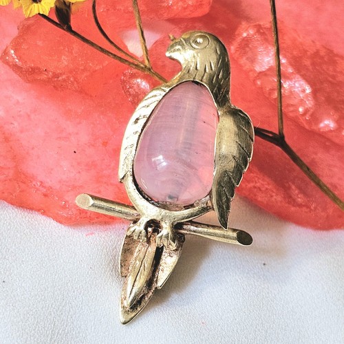 Broche vintage perroquet jelly - broche,
