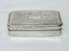 TABATIERE ARGENT MASSIF