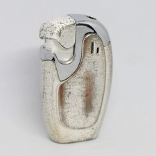 Briquet vintage métallique à gaz rechargeable – Briquet de collection n°48