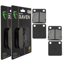 2 Kit plaquettes frein Av Ga et Av Dr Pour Yamaha YFM Kodiak 450  de 2003 à 2006