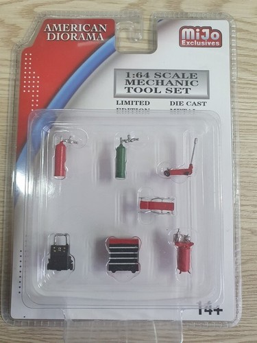 Set diorama outils garage - diorama,