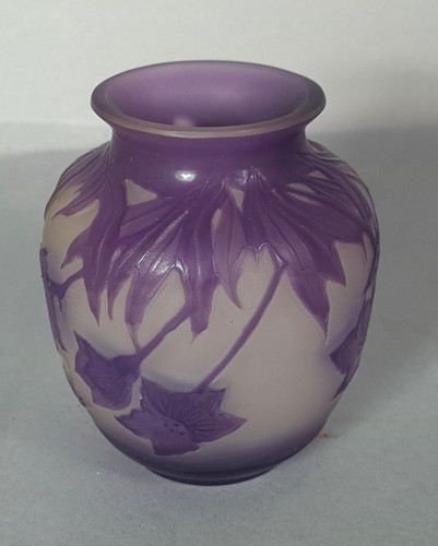 Gallé petit vase - e., de