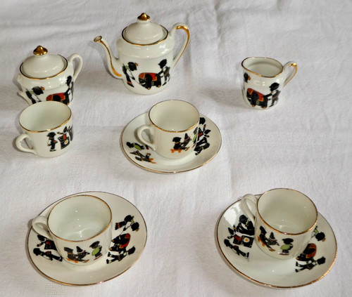 Ancien service café en - ancien,