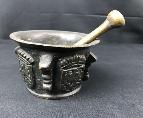 Petit mortier bronze - petit,