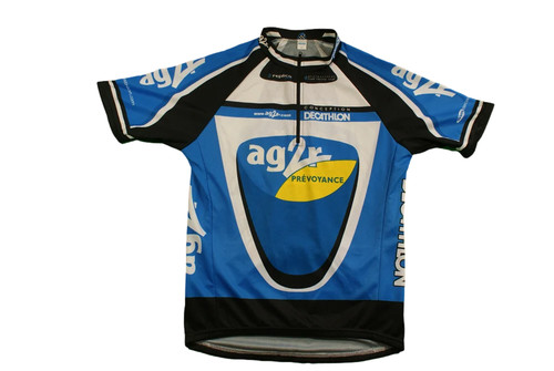 Maillot vélo vintage ag2r - maillot,