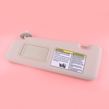 Pare-soleil avant gauche beige