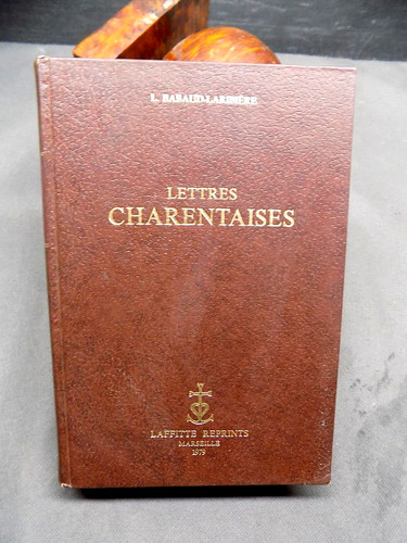 Lettres charentaises l - charentaises,