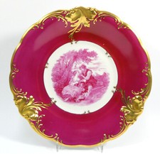 KPM Silésie Pologne Assiette Krister Manufacture De Porcelaine A-10