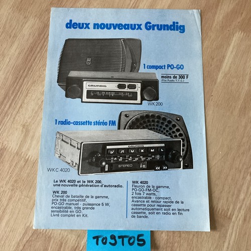 Autoradio automobile grundig - automobile,