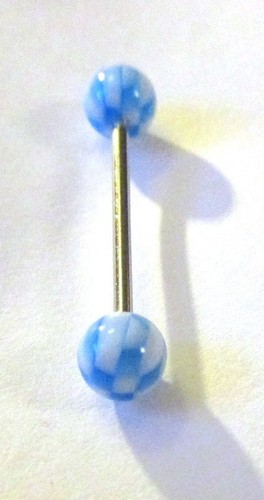 Piercing langue barbell - de,