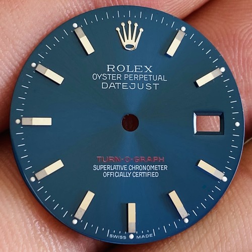 Rolex blue dial - rolex, luminova