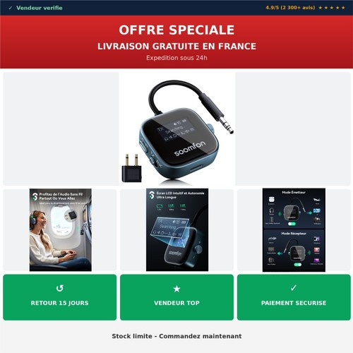 Adaptateur bluetooth en 1 - adaptateur, tv