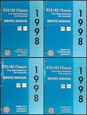 Manuel D'Atelier Chevrolet Motorhome P32 P42 1998 Chevy GMC Stepvan