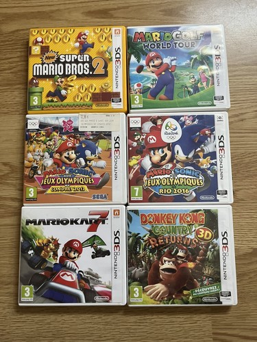 Lot jeux nintendo - lot,